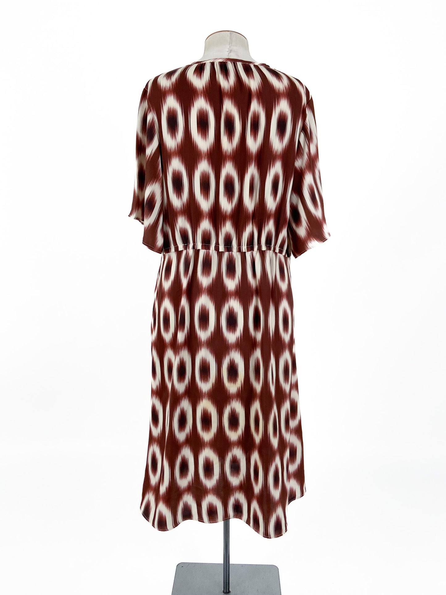 Trenery - Brown Midi Dress (Size 16)