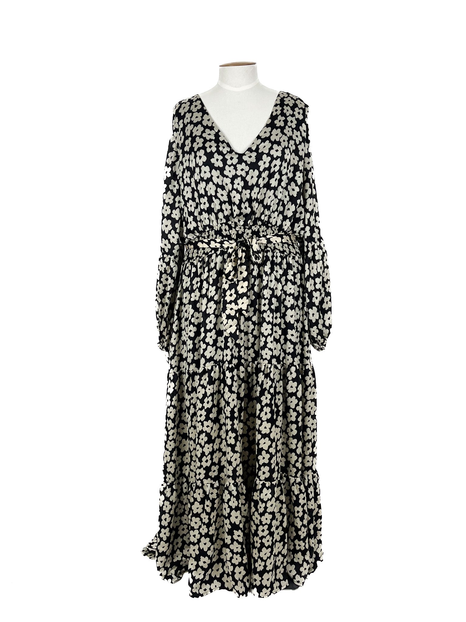 Friday Flamingo - Black Maxi Dress (Size 22)