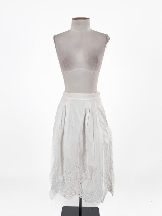 Kookai | White Casual/Workwear Skirt | Size 8