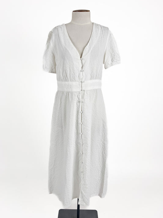 Unknown Brand | White Casual Dress | Size S/M