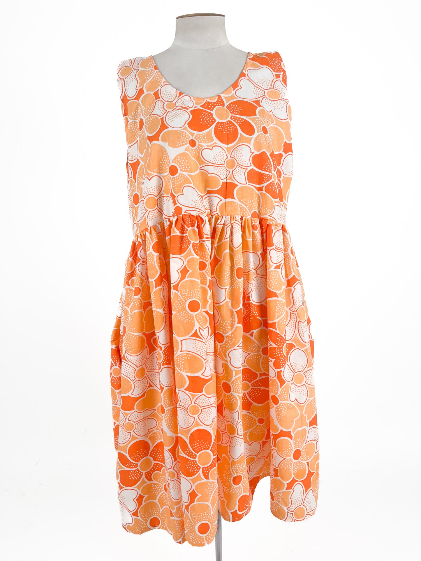 Sloan | Orange Casual Dress | Size XL