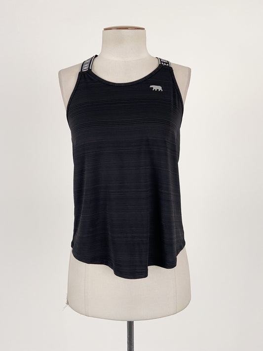 Running Bare | Black Casual Activewear Top | Size 12