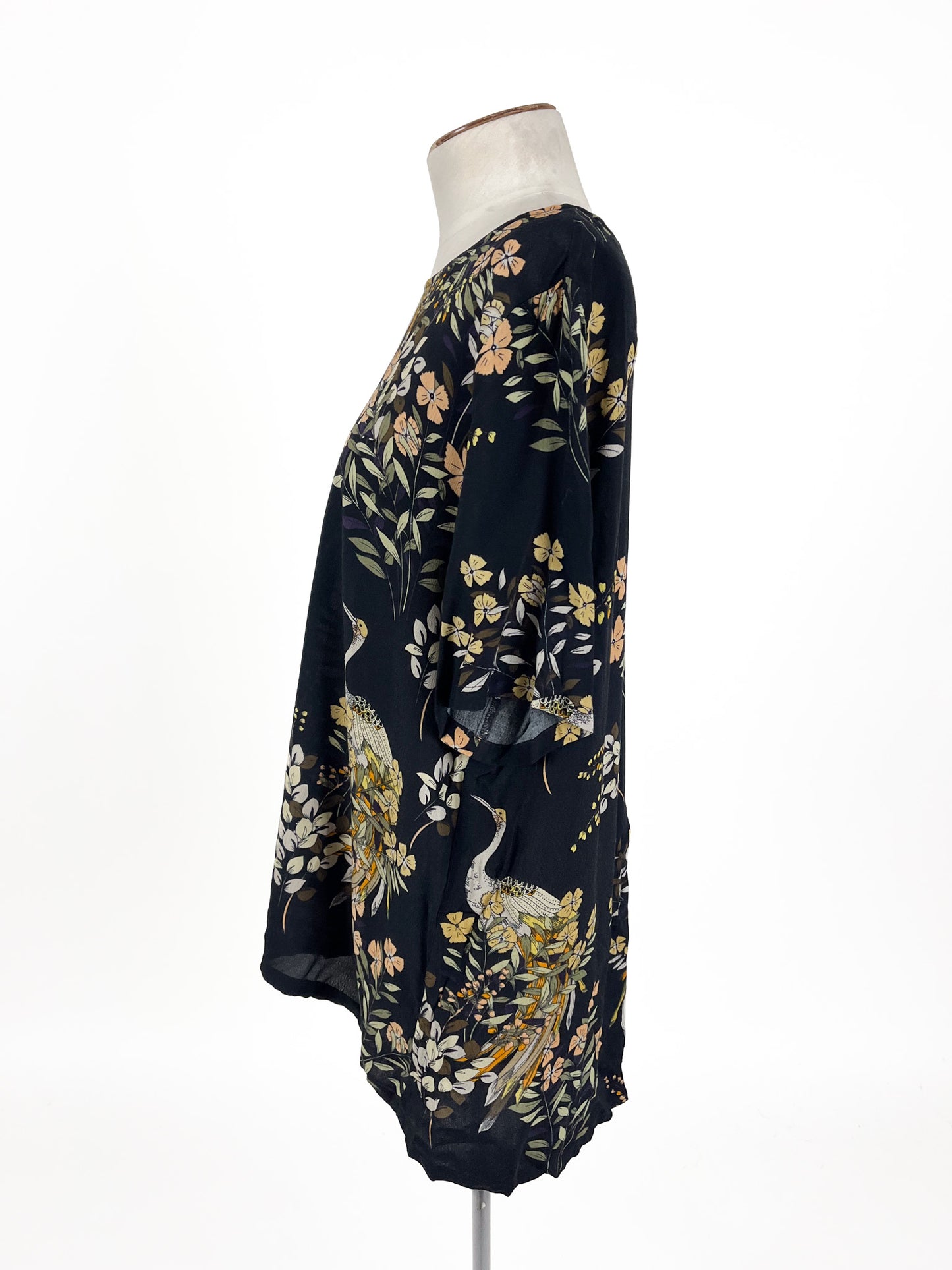 Whistle - Black Blouse (Size 10)