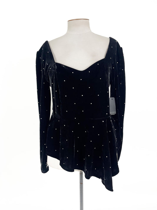 Eloquii | Black Top | Size 14