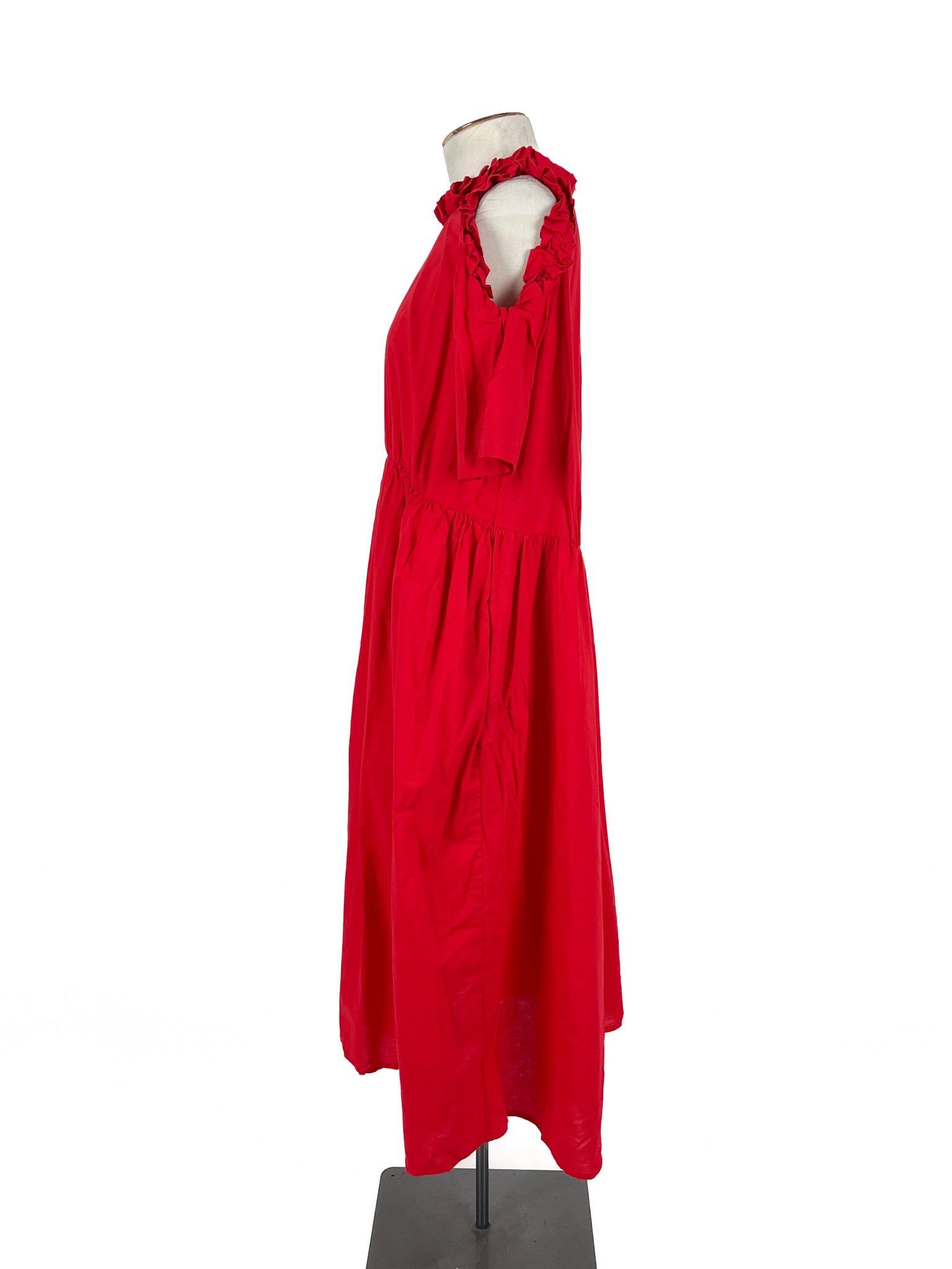 Kowtow - Red Midi Dress (Size S)