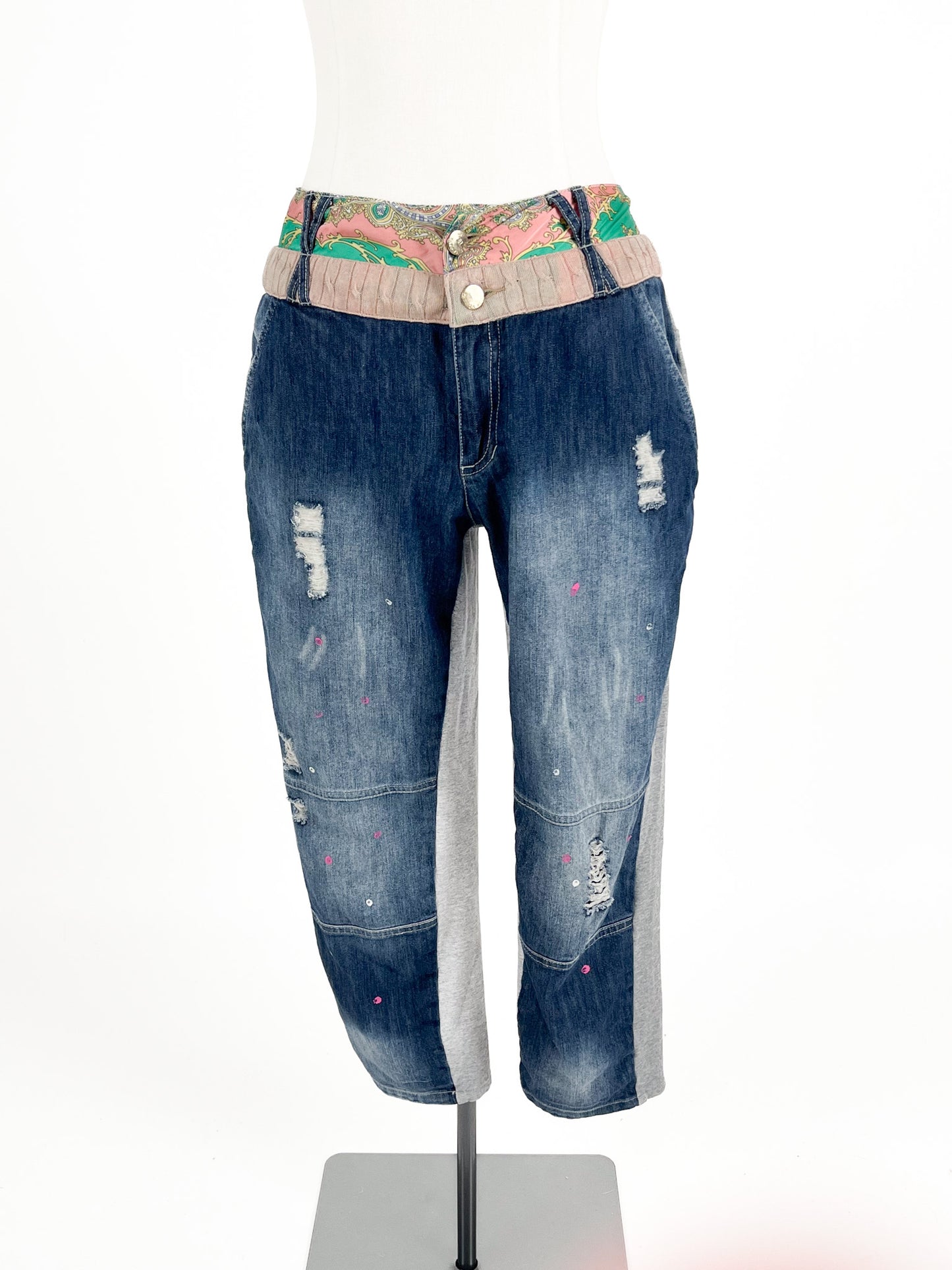 Patrizia Pepe | Multicoloured Casual Jeans | Size 10