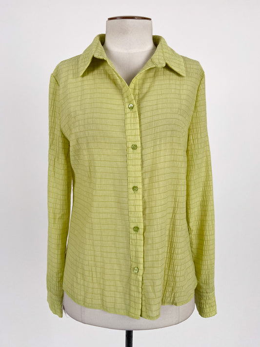 Topshop | Green Casual Top | Size 8