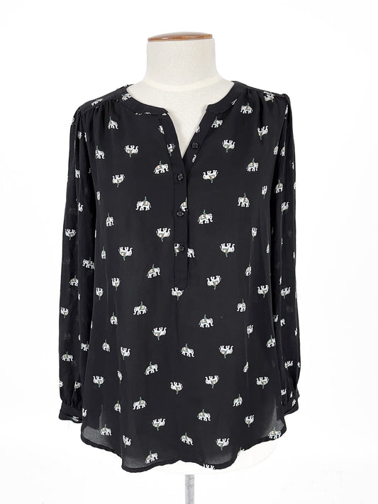 Zest | Black Casual/Workwear Top | Size 8