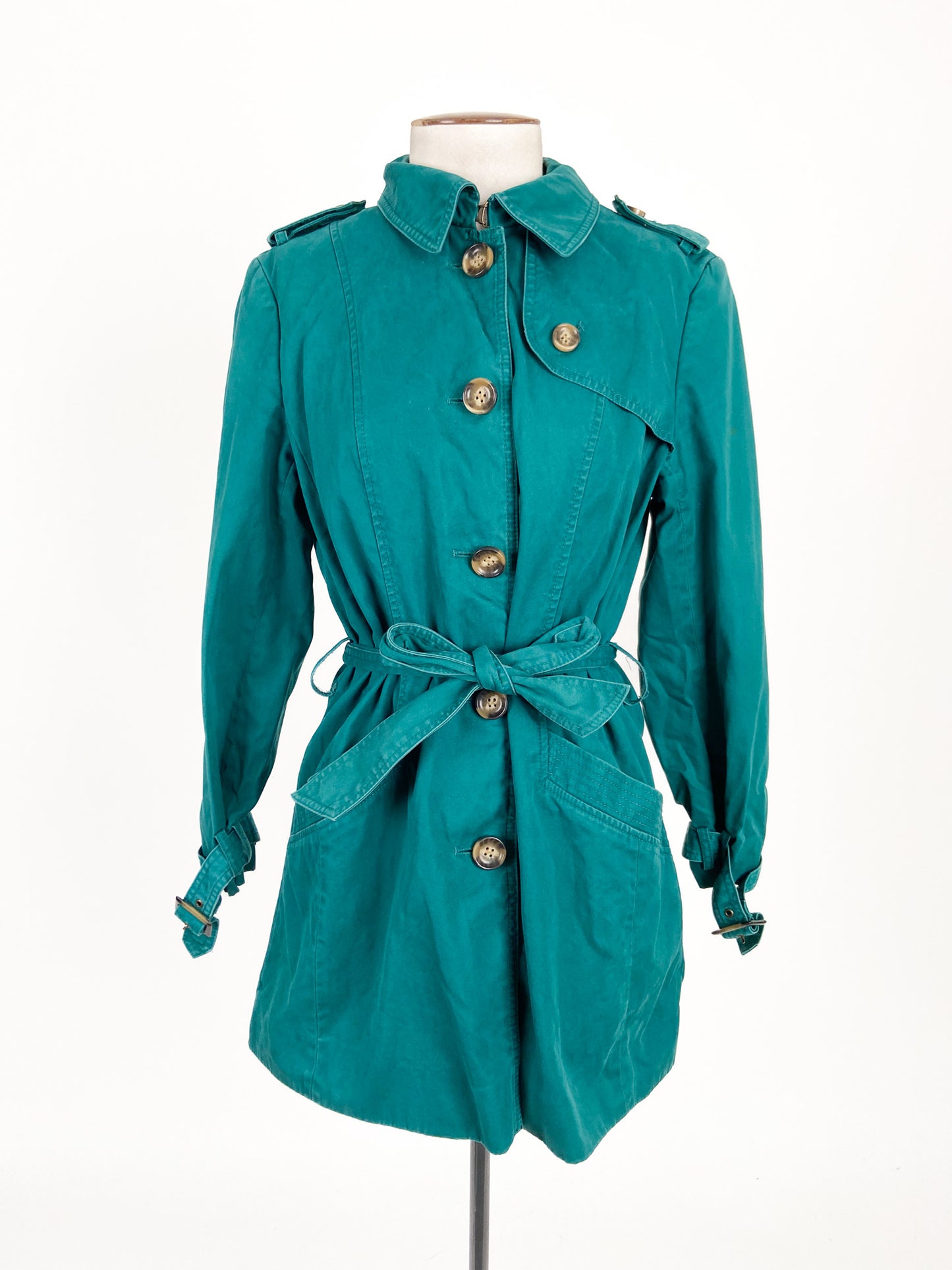 Sportscraft | Green Workwear Coat | Size 8