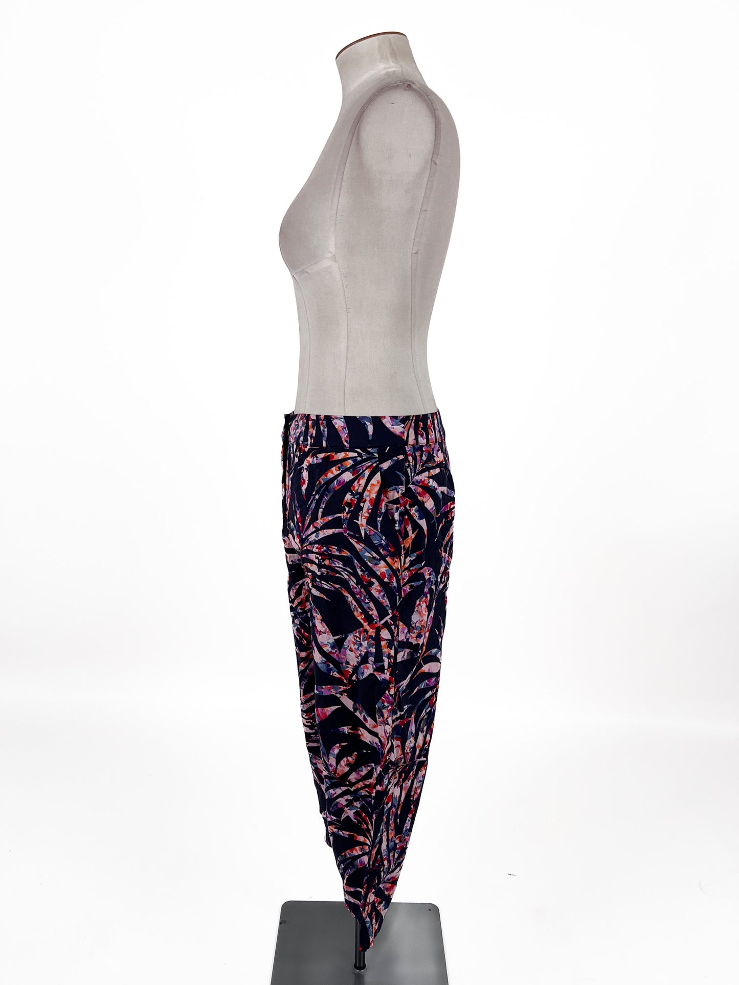 Jacqui.E | Multicoloured Wide leg Pants | Size 12
