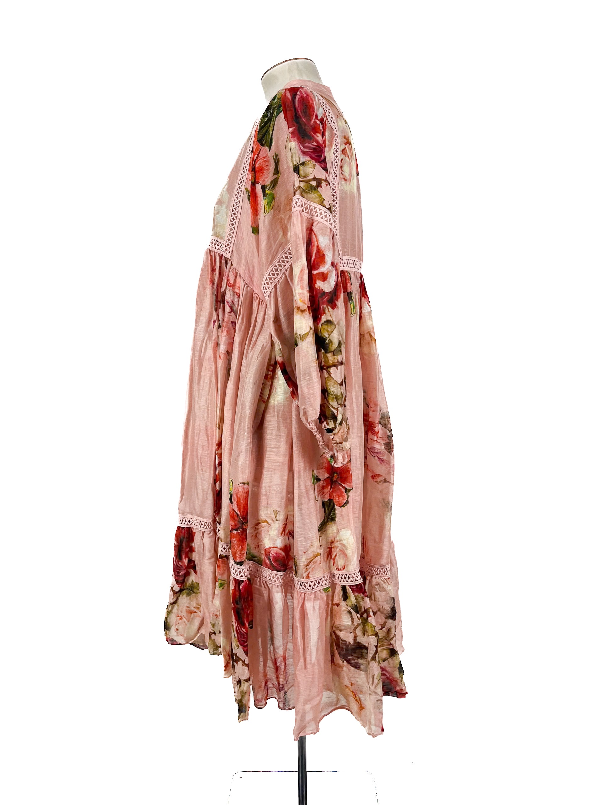 Trelise Cooper - Pink Midi Dress (Size L)