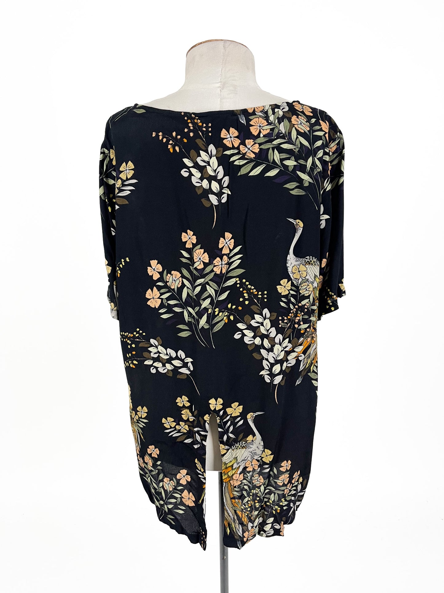 Whistle - Black Blouse (Size 10)