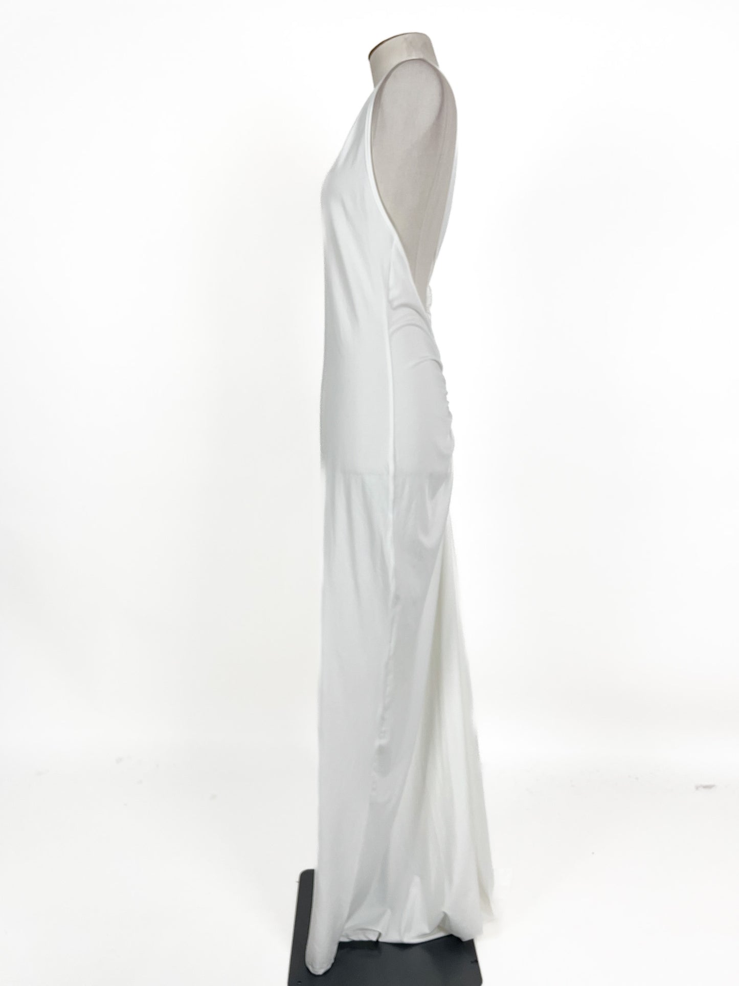 Unknown Brand | White Cocktail/Formal Dress | Size S