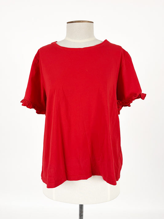 i.ds | Red Workwear Top | Size S