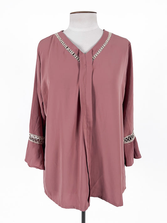 Presence | Pink Casual Top | Size 18