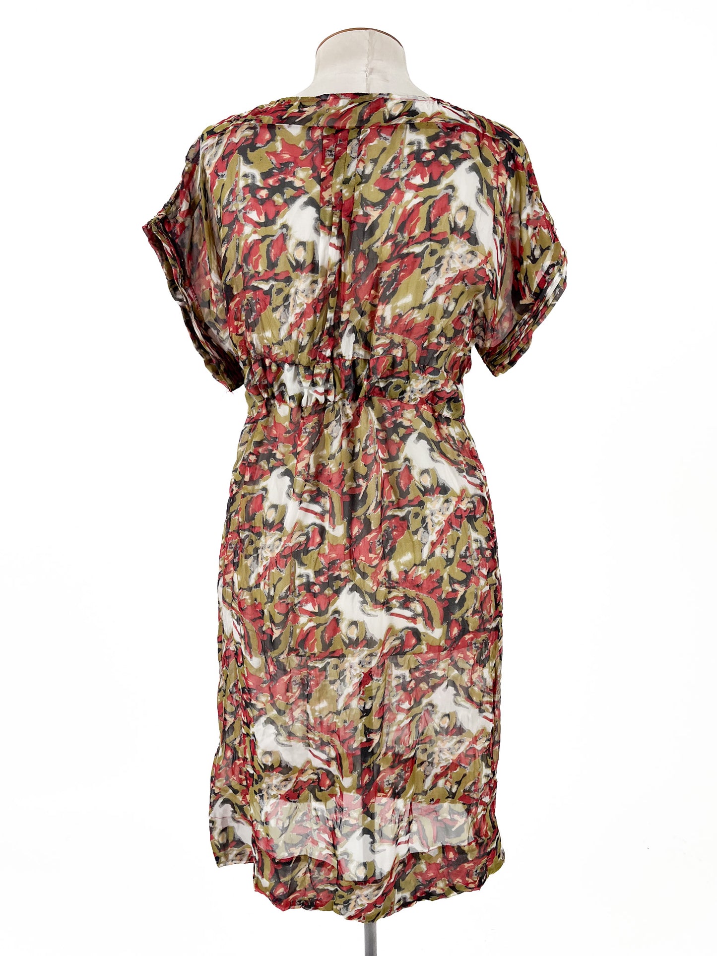Silver Lining | Multicoloured Casual Dress | Size 14