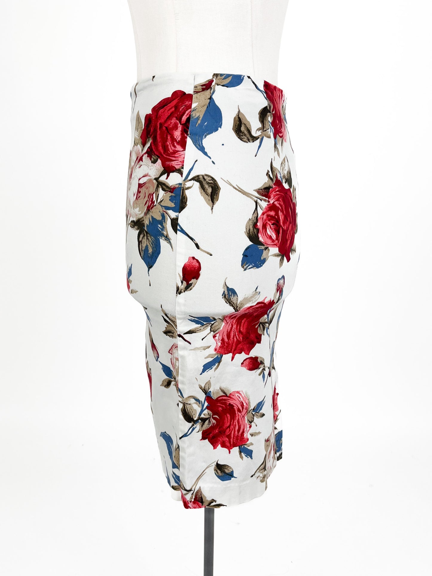 lisa law | White Cocktail Skirt | Size 10
