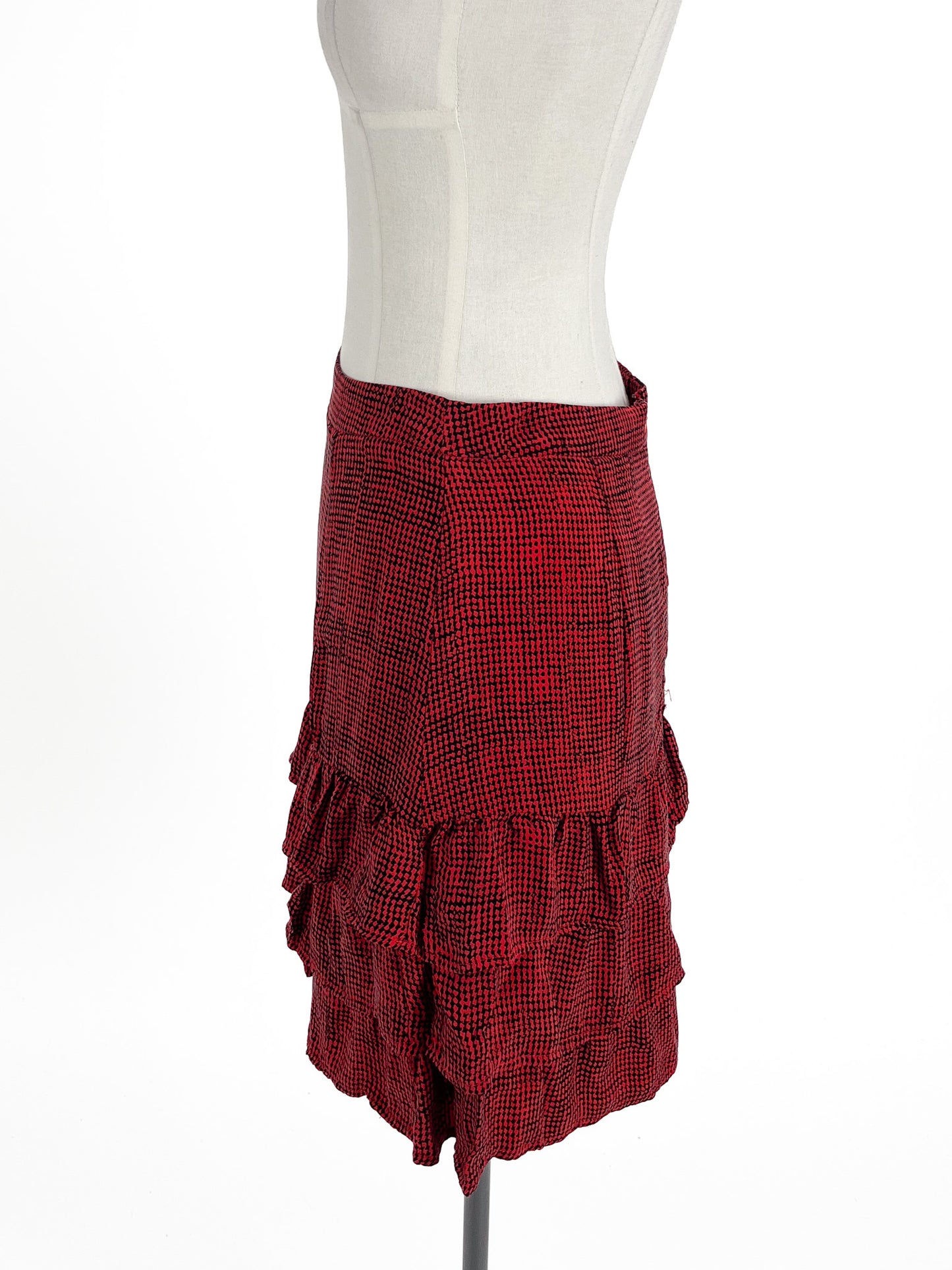 Kookai | Red Casual/Cocktail Skirt | Size 10