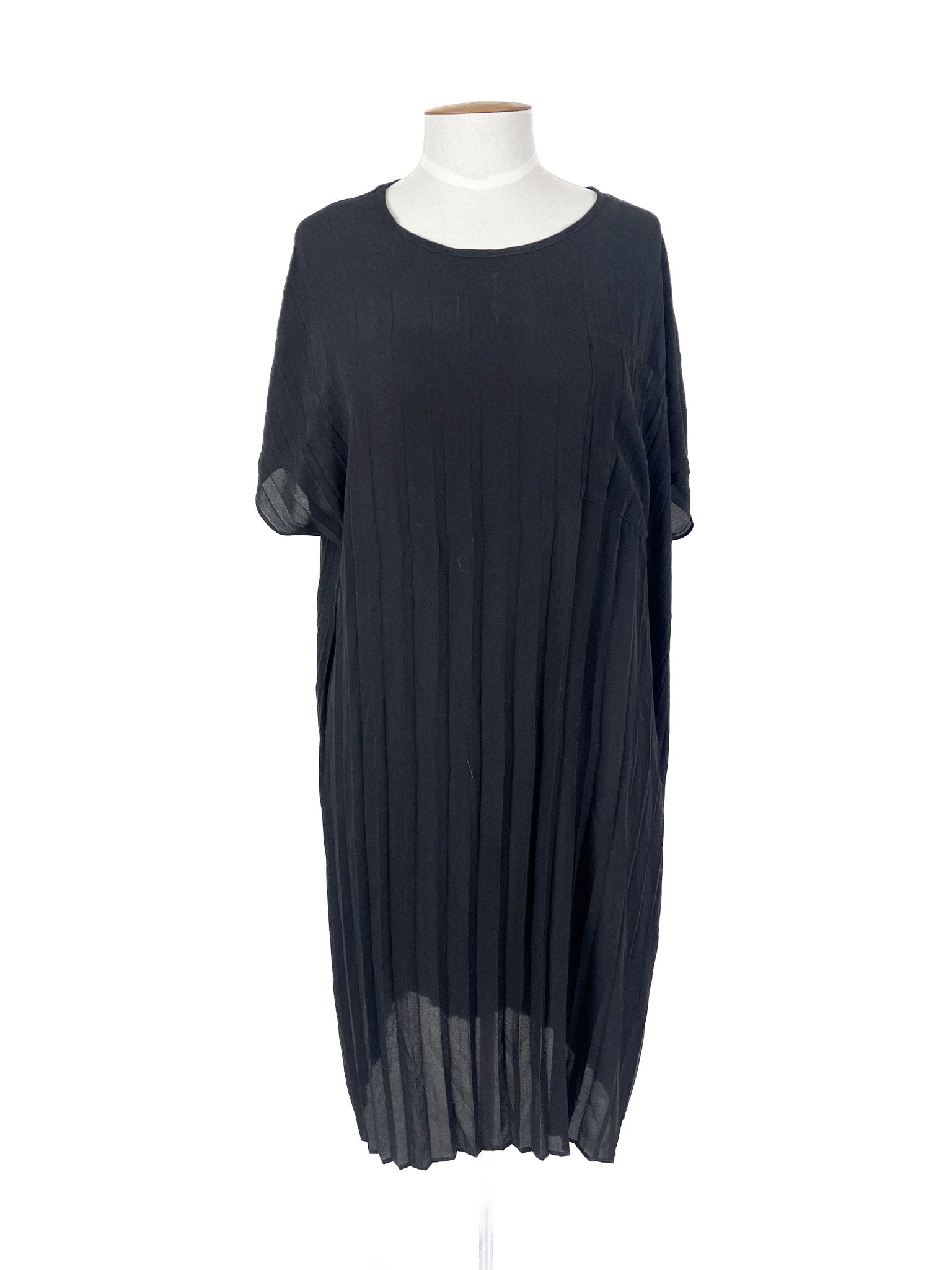 Ricochet - Black Midi Dress (Size 12)