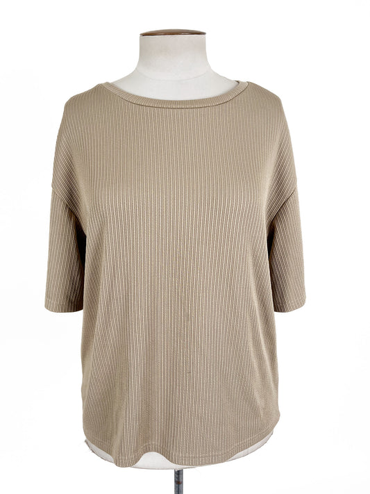 SNDYS | Beige Casual Top | Size L