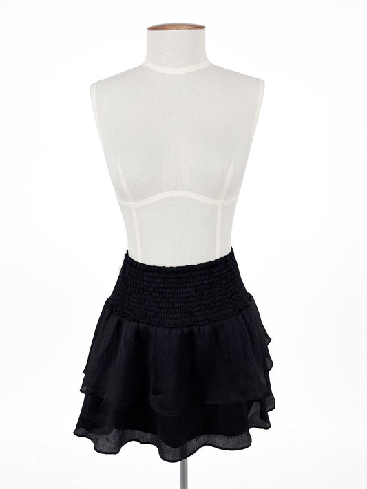 Pia | Black Casual/Cocktail Skirt | Size XS