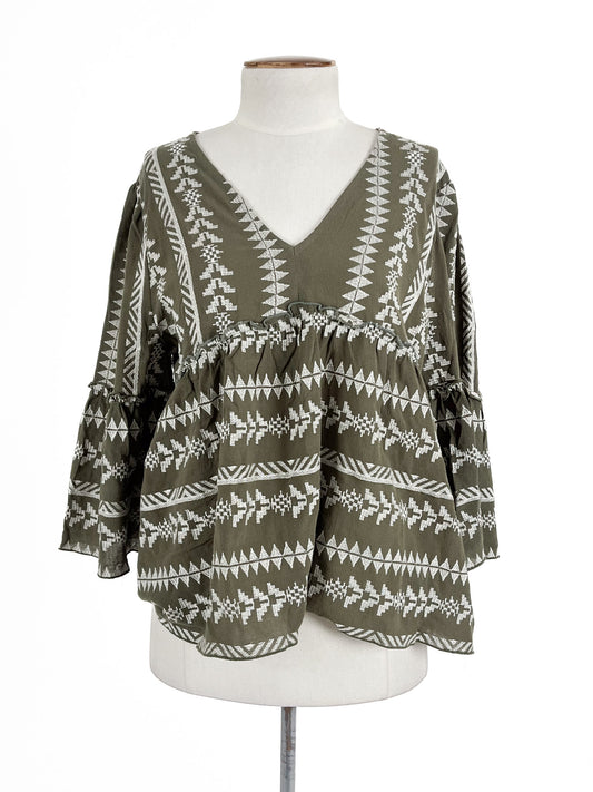 Decjuba | Green Casual Top | Size 10