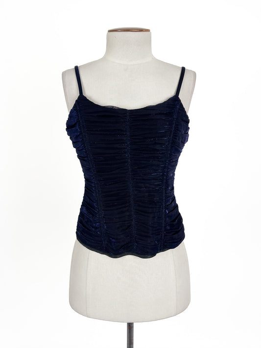 Staxs | Purple Cocktail Top | Size 8