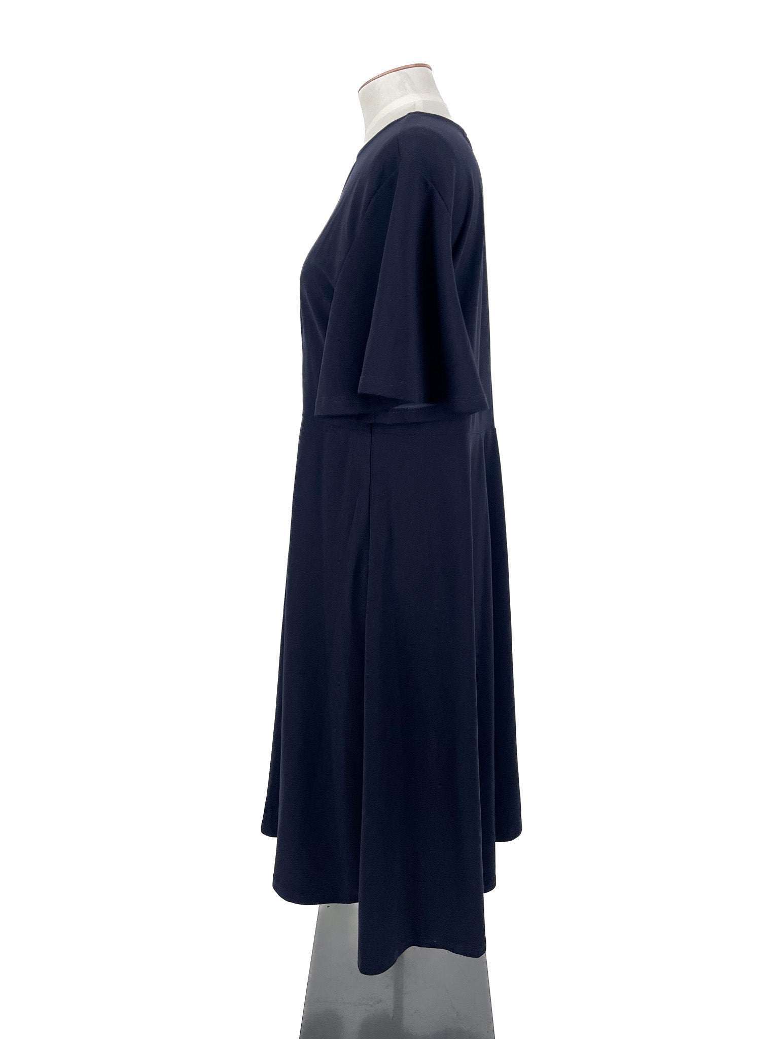 Lorraine - Navy Midi Dress (Size 20)