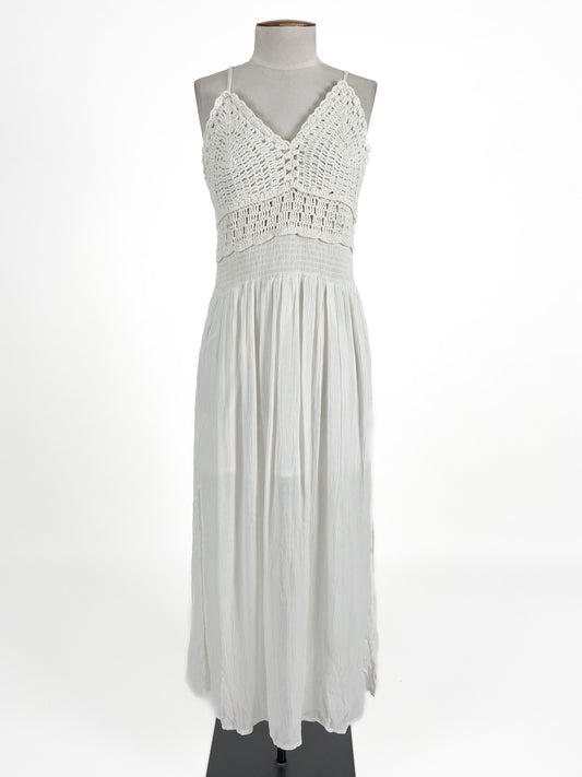 Kings Road | White Casual/Cocktail Dress | Size M