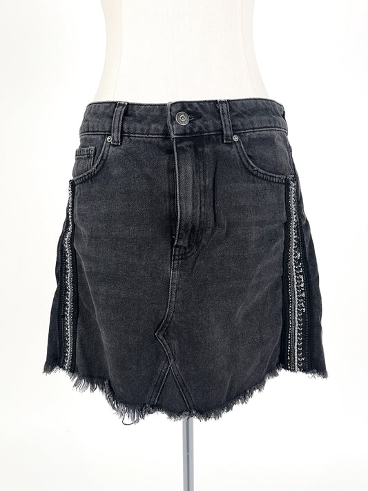 Free People | Black Casual Skirt | Size 8