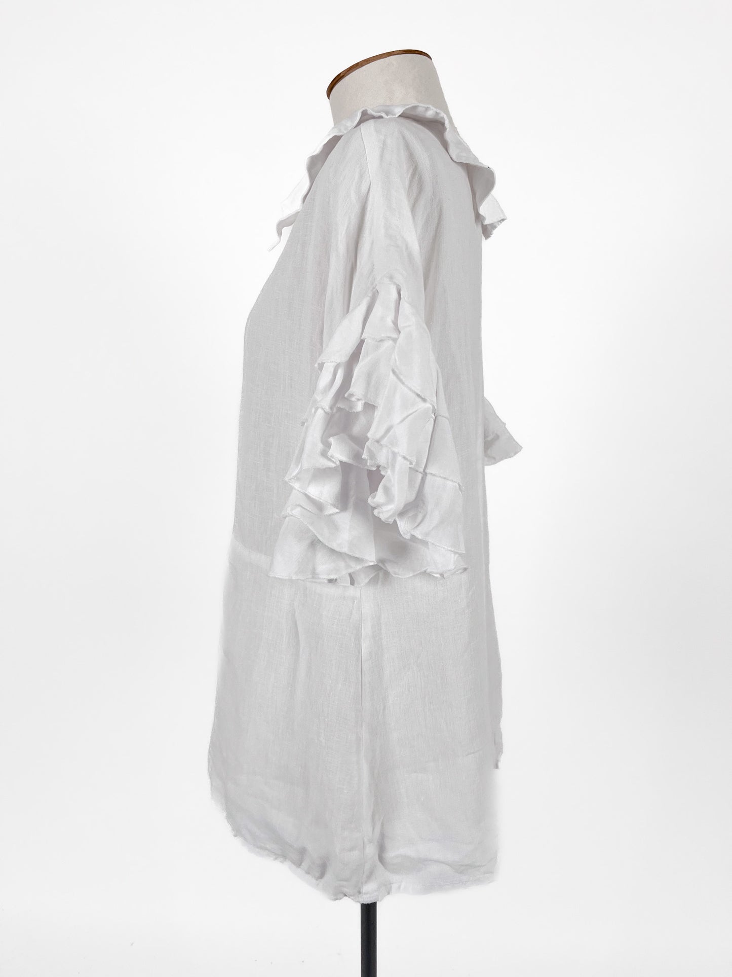 Zephyr | White Casual Top | Size S