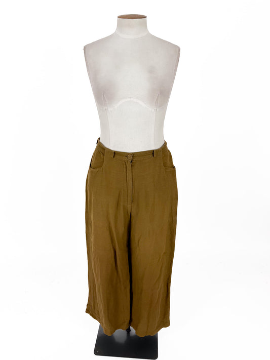 Liam | Brown Wide leg Pants | Size 12