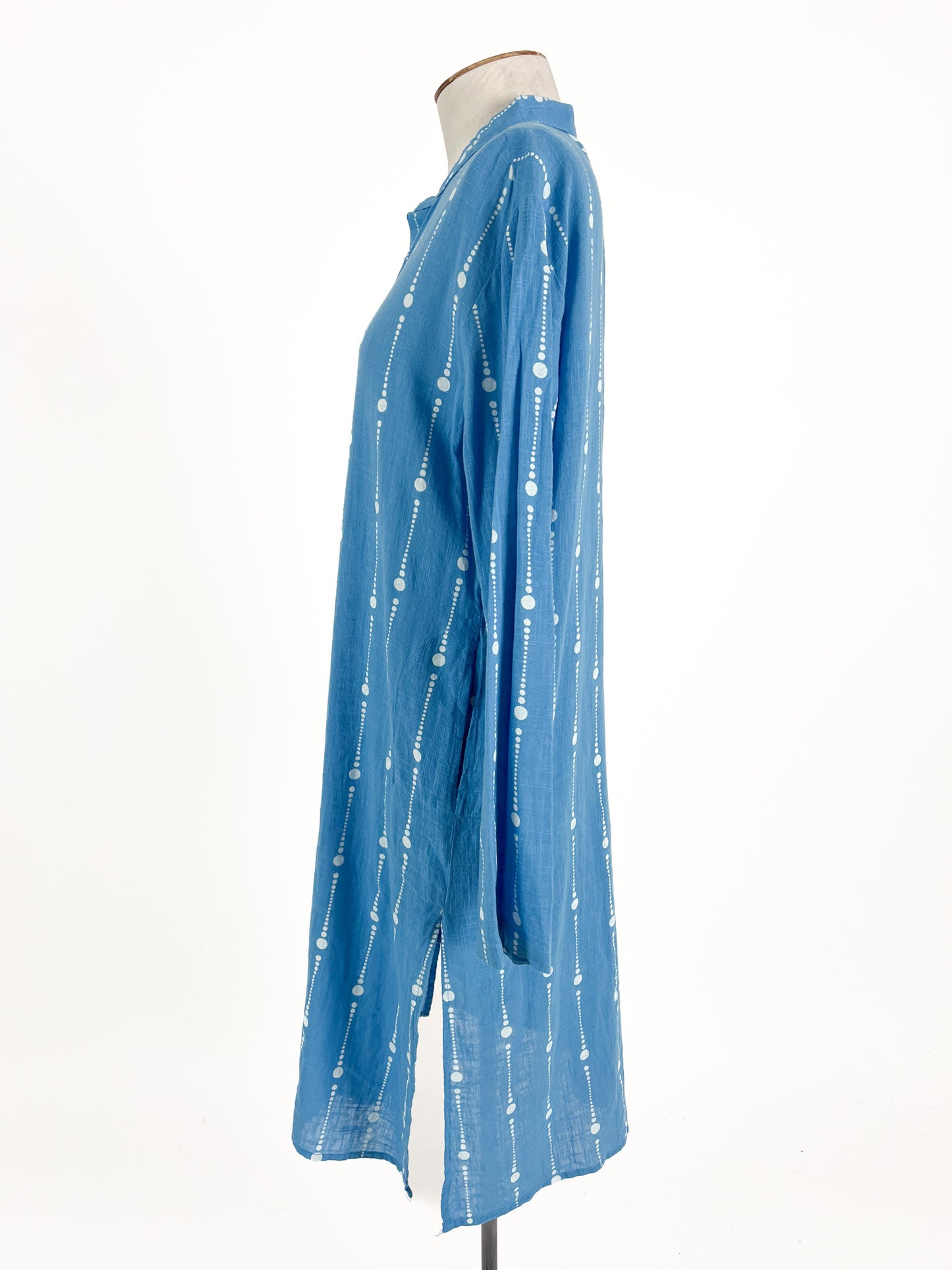 See Designs | Blue Casual Dress | Size S