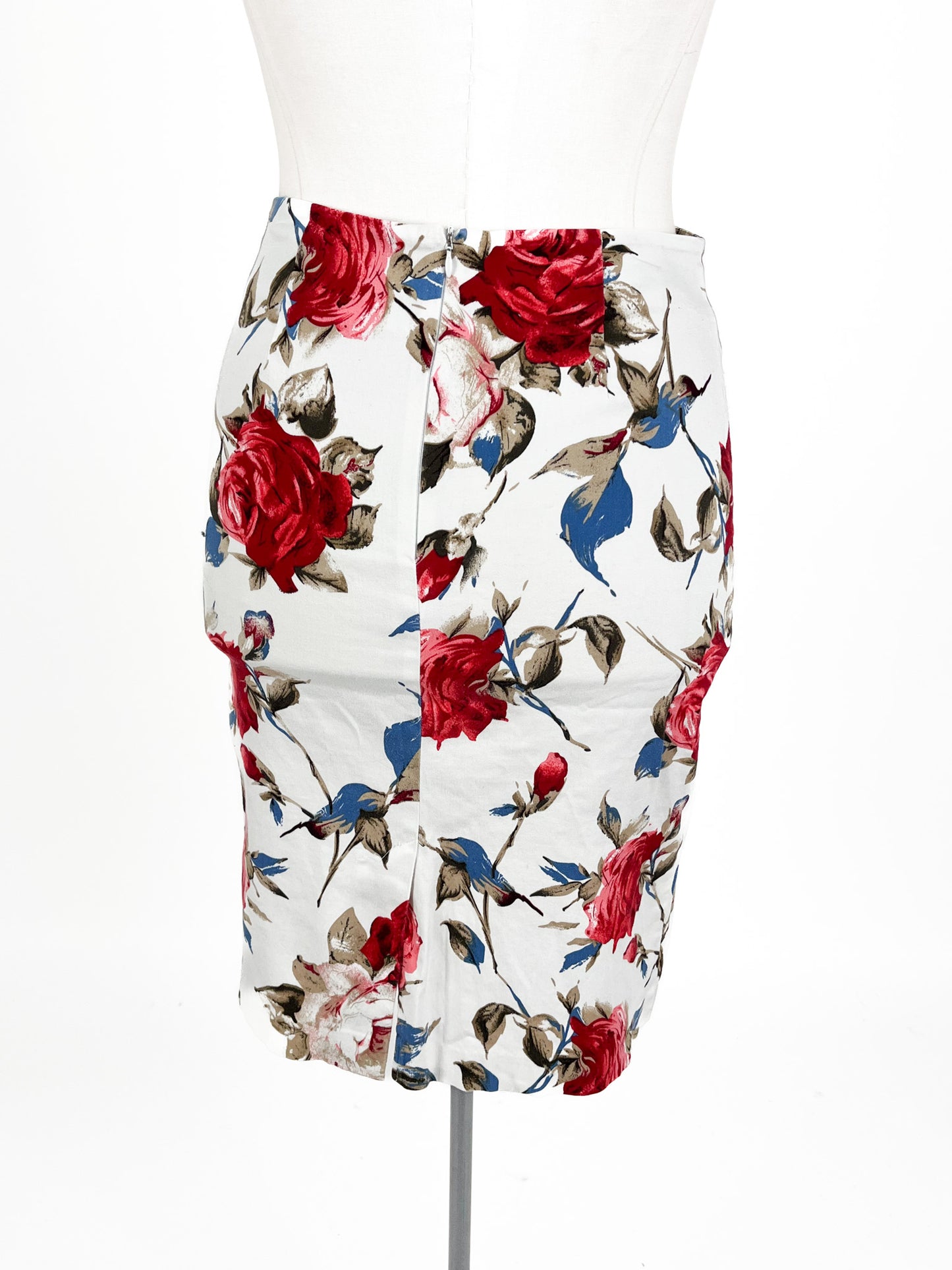lisa law | White Cocktail Skirt | Size 10
