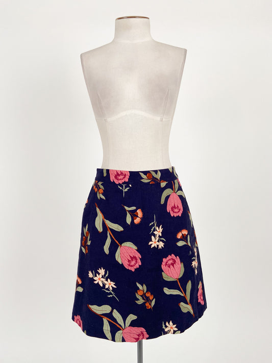 Princess Highway | Navy Casual/Workwear Skirt | Size 8