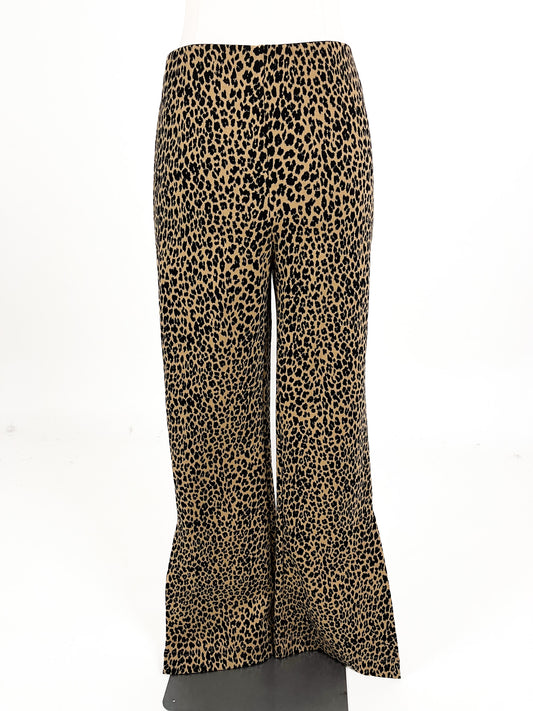 Glassons | Beige Flare Stretchy Pants | Size 8