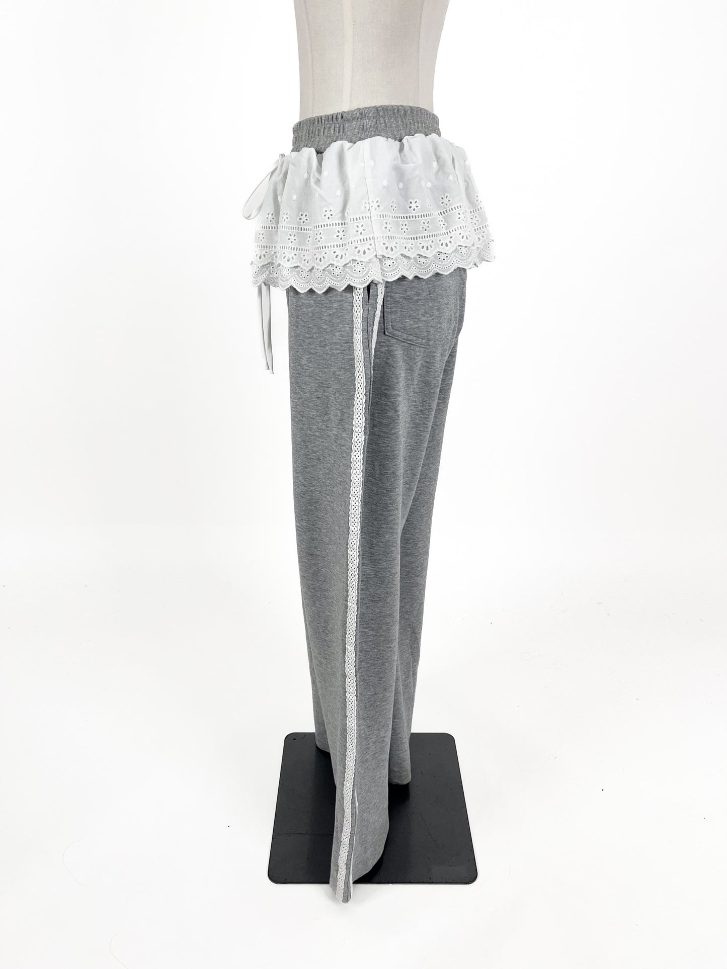 A Blueberry - Grey Pants (Size S)