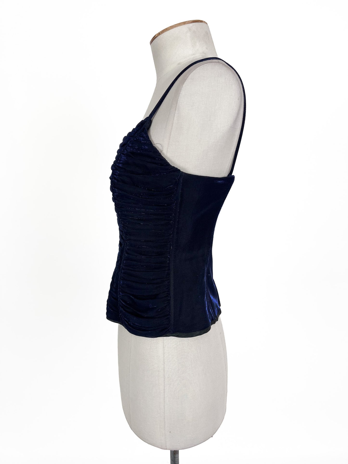 Staxs | Purple Cocktail Top | Size 8