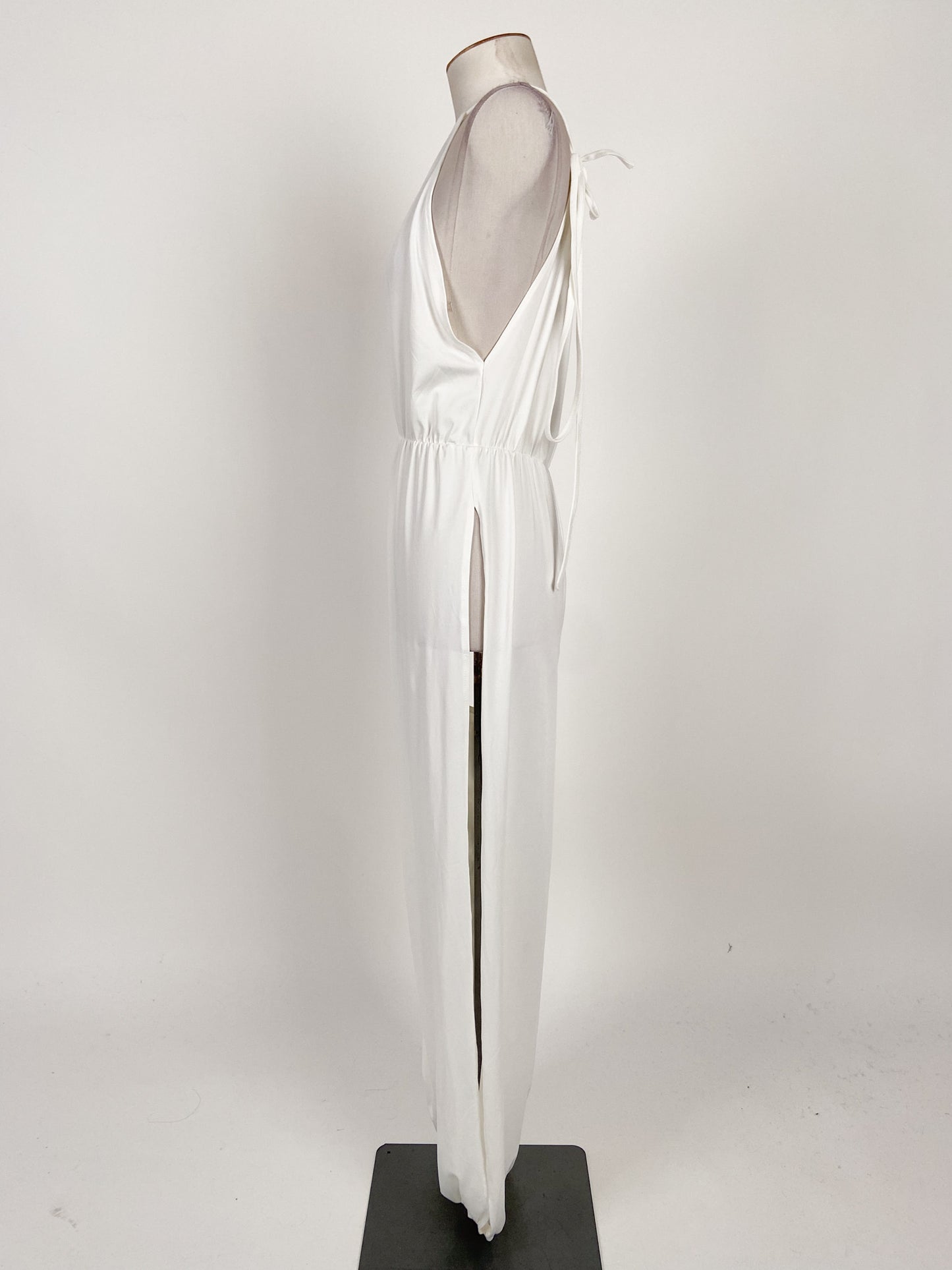 Unknown Brand | White Cocktail Jumpsuit | Size S
