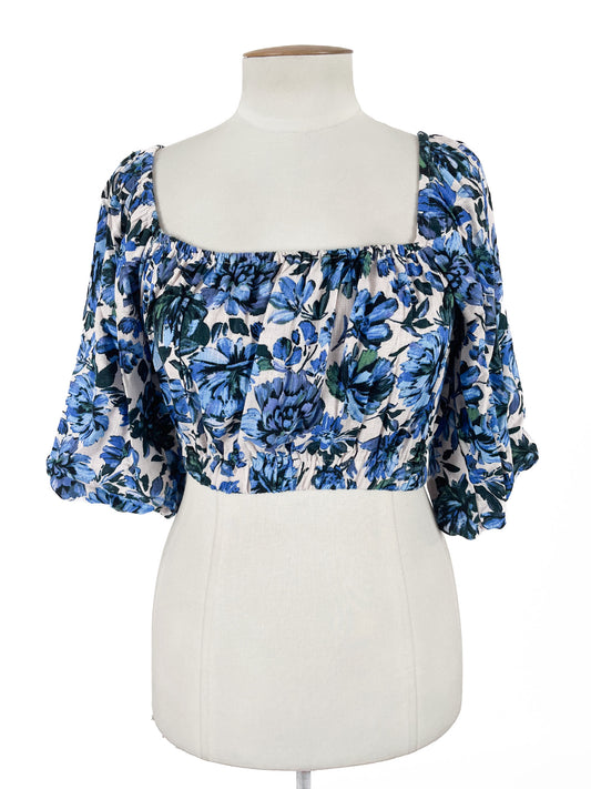 White Closet | Multicoloured Casual Top | Size 12