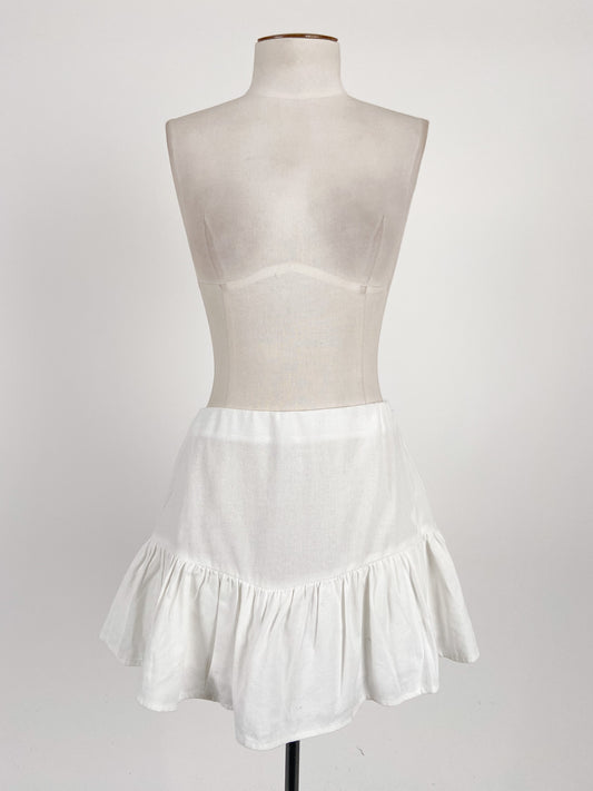 Nunui | White Casual Skirt | Size 10