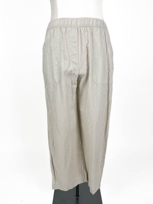Zara | Beige Stretchy Pants | Size M