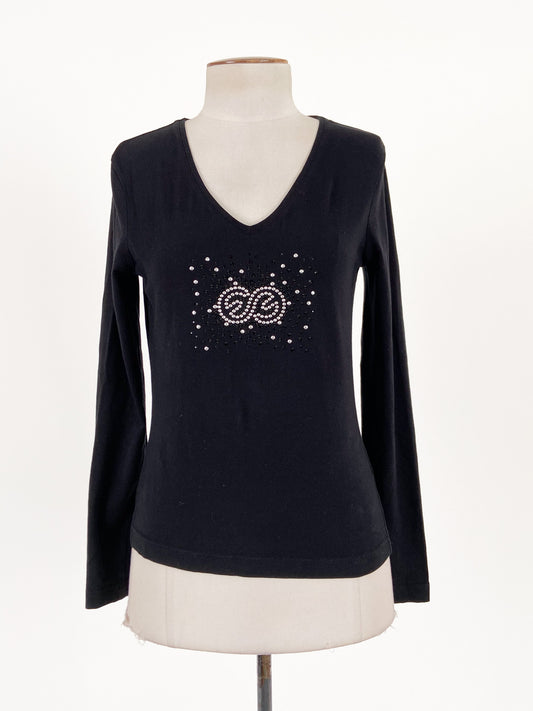 Escada | Black Casual Top | Size S