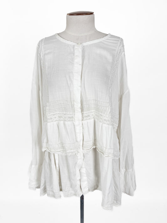 Iro | White Casual Top | Size S