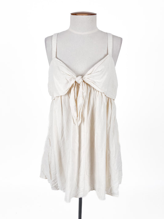 Zara | White Casual Playsuit | Size S