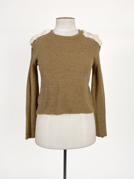 Zara | Brown Casual Top | Size S