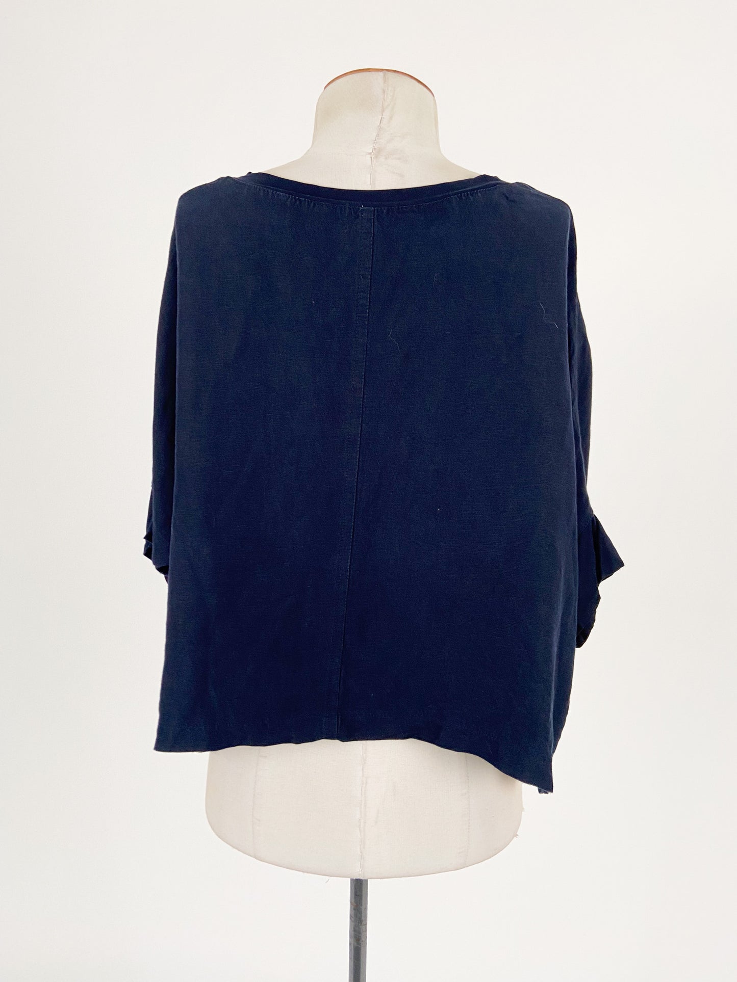 Salted Ink | Navy Casual/Workwear Top | Size 8