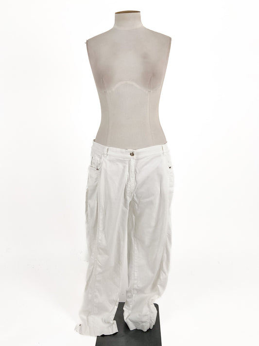 Kooky | White Pants | Size 16