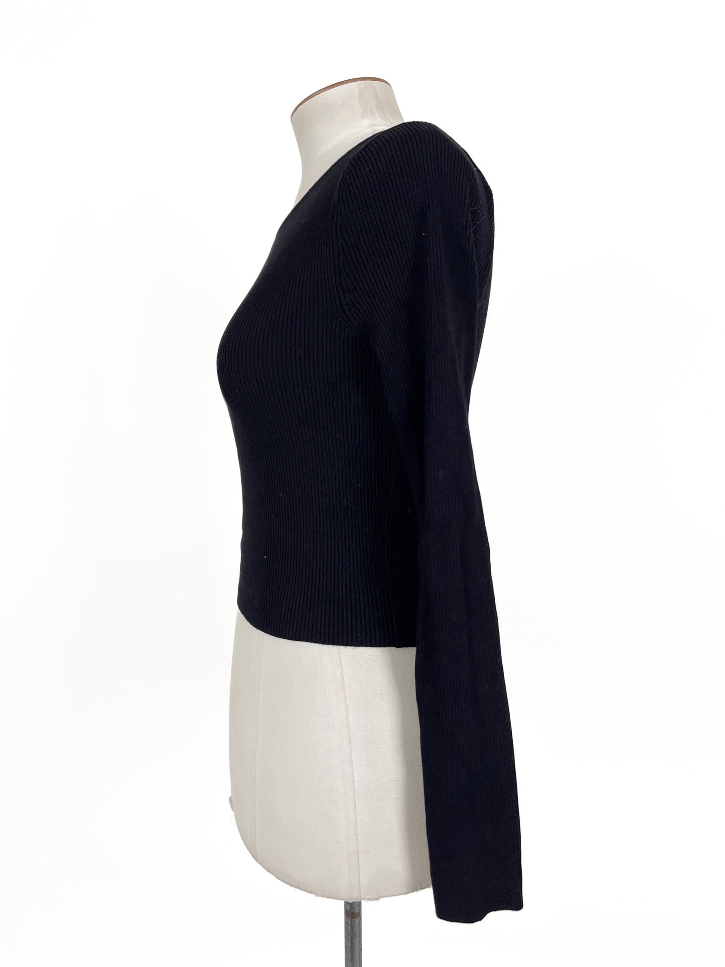 Zara | Black Casual Top | Size L
