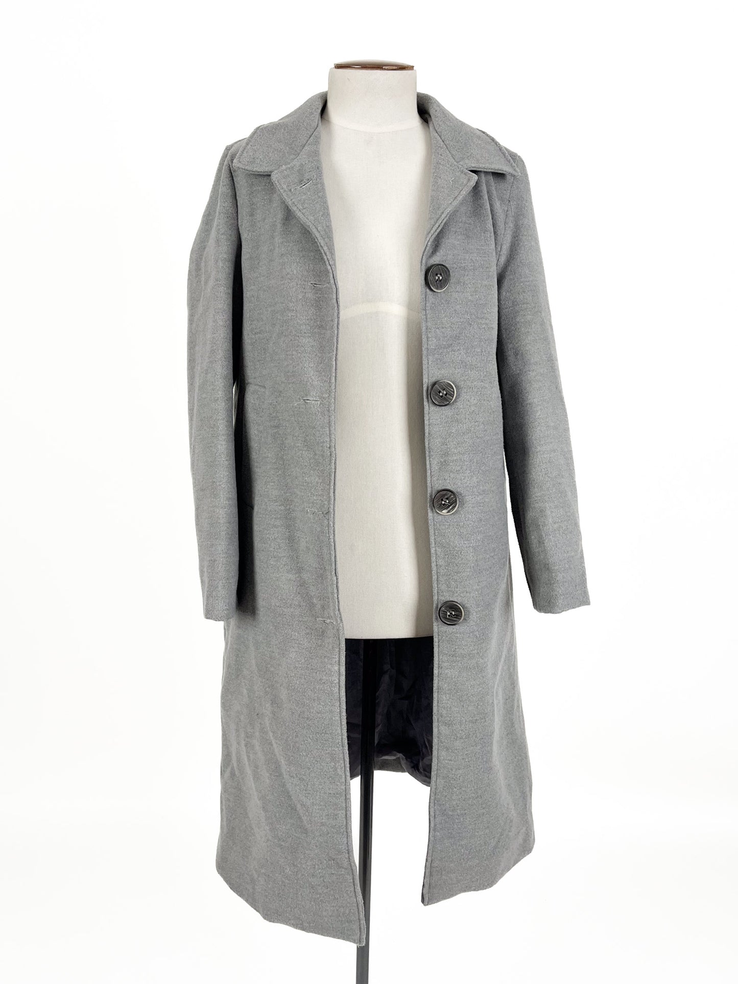 Boohoo | Grey Coat | Size 12